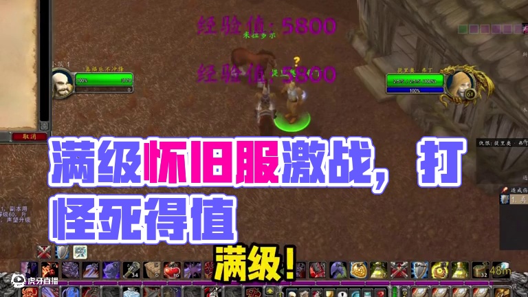 满级渡劫 #魔兽世界 #魔兽怀旧服 #我们比你们多一个世界 #魔兽世界硬核模式