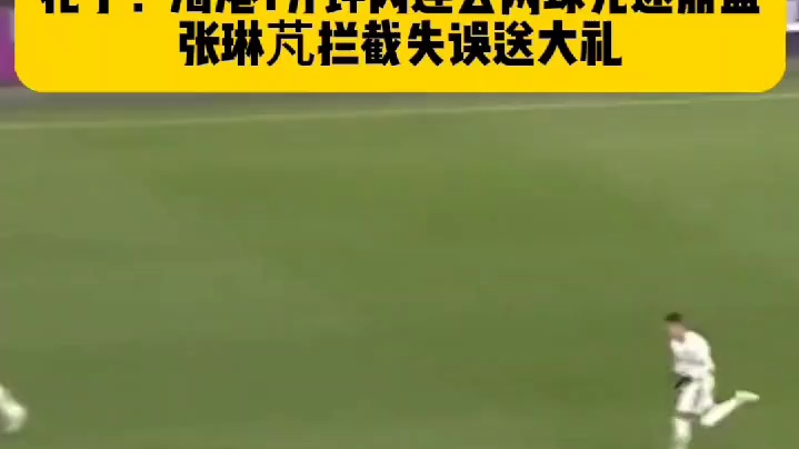 张琳芃拦截失误送大礼