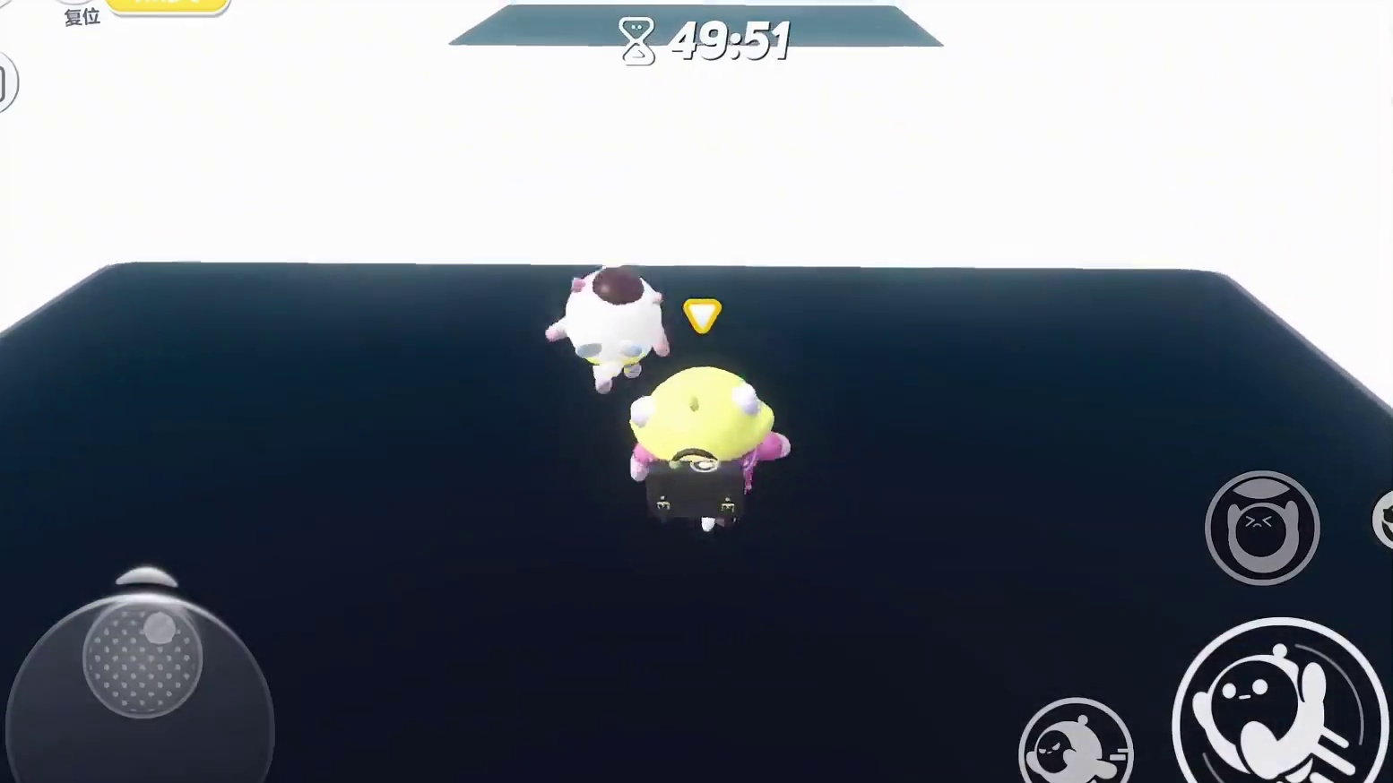 真的被这张双人图温暖到了 #蛋仔地图推荐 #蛋仔派对