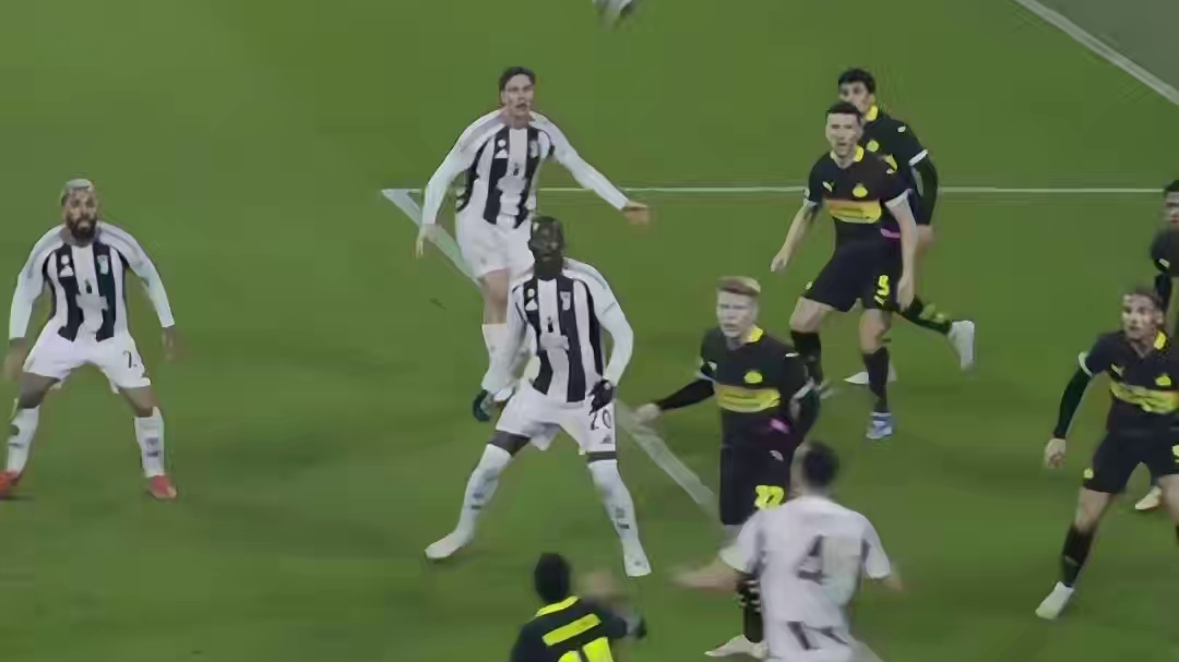 尤文后防没有布雷默就像我午饭没有面