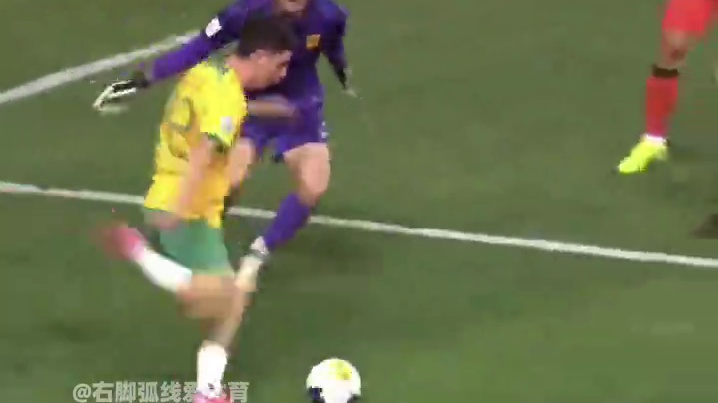 #中国U20 #中国国青 #蒯绩文 北京时间2月18日，U20亚洲杯小组赛第三轮，中国队1比2不敌澳