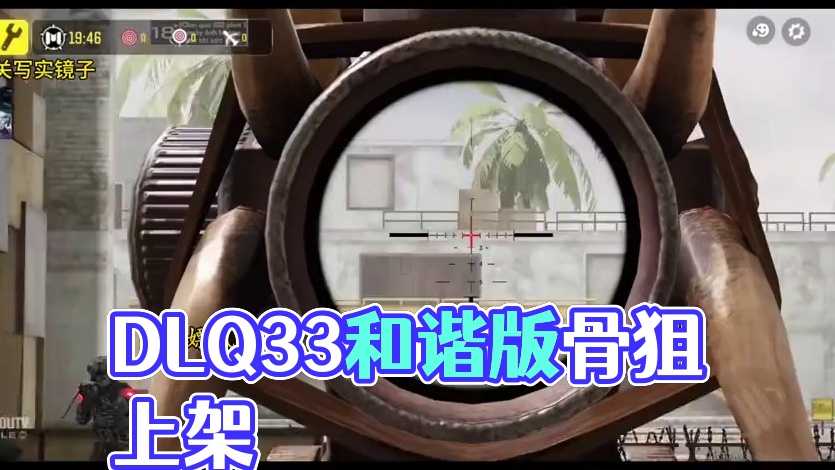 免费传说还是？时隔五年！和谐版骨狙DLQ33狂热祈愿或将上架国服？#使命召唤手游