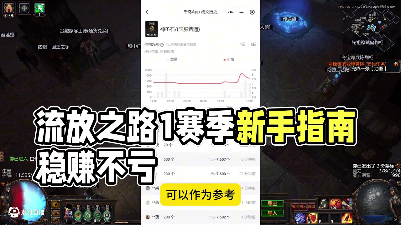 流放之路1闪回赛季新手指南，看完稳赚不亏！ #流放之路 #流放之路2 #poe2 #教程攻略 #st