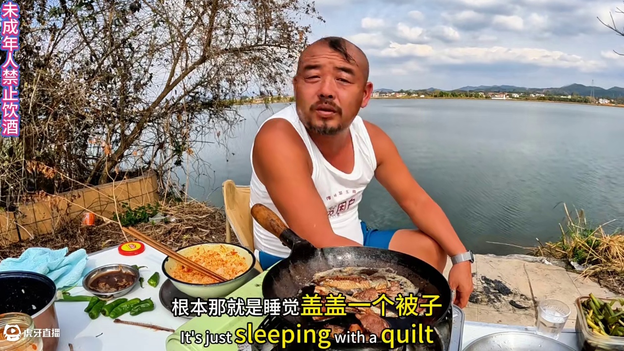 广东美景甲天下，河源山水超桂林，沙大厨教大家吃个#穷游 #露营美食 饭