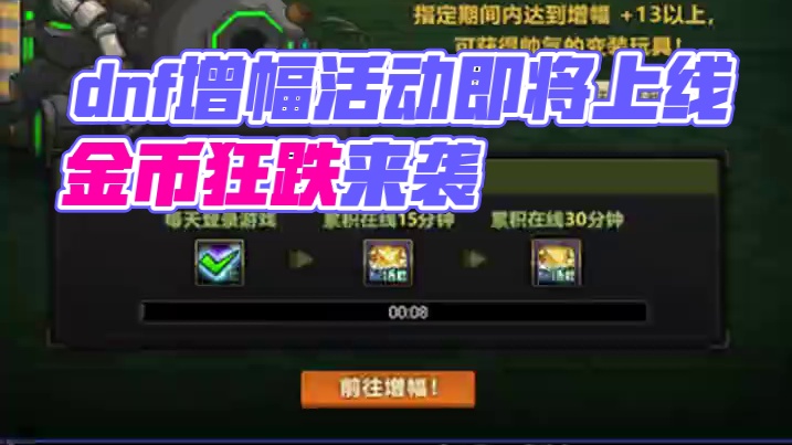 dnf增幅活动即将上线，你准备好了吗？#dnf超越者激励计划 #dnf #dnf维纳斯美神归来 #地