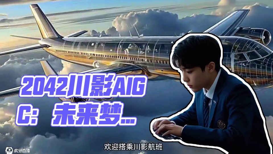 看未来 问：2042年的川影；看：AIGC会给出什么答案?#四川电影电视学院 #未来可期 #AIGC