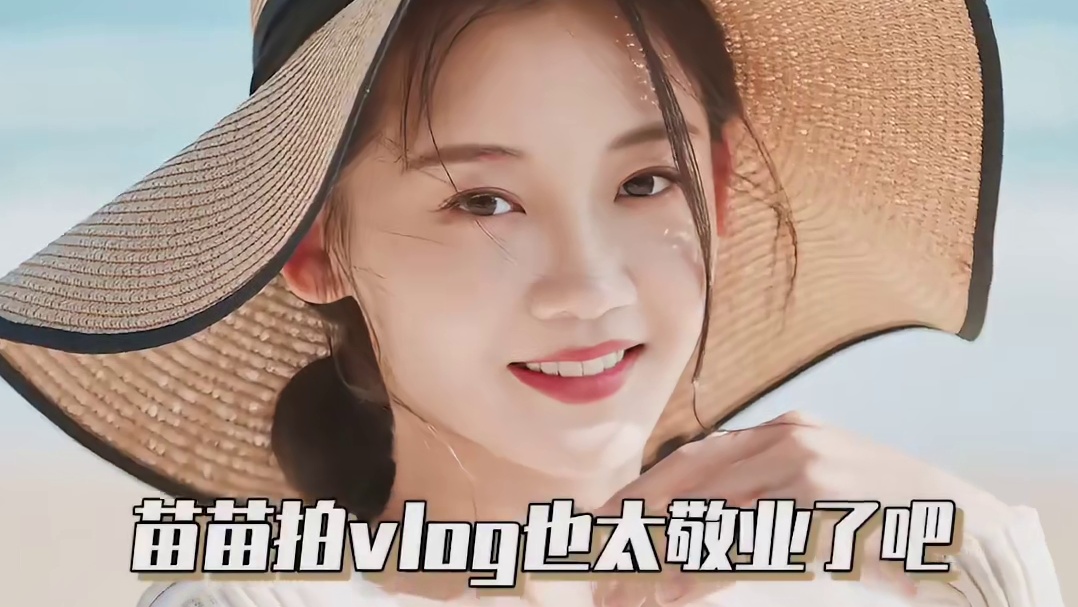苗苗  拍vlog也太敬业了吧，连晕船的时候都在拍