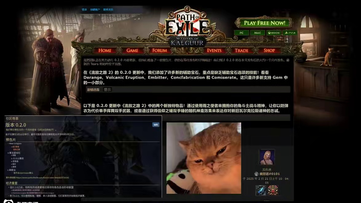 流放之路2 0.2版本3月22日开启 经济系统重置 新职业新装备#流放之路2 #流放之路 #stea