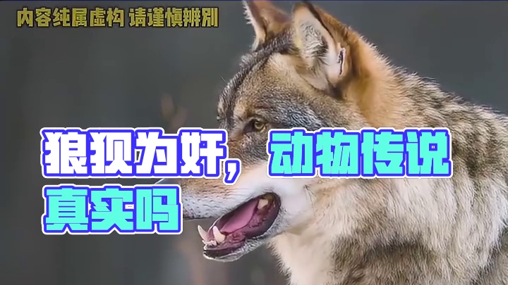 狈这种动物真的存在吗