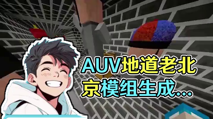 AUV这模组可真地道 #我的世界 #老北京 #模组 #mc