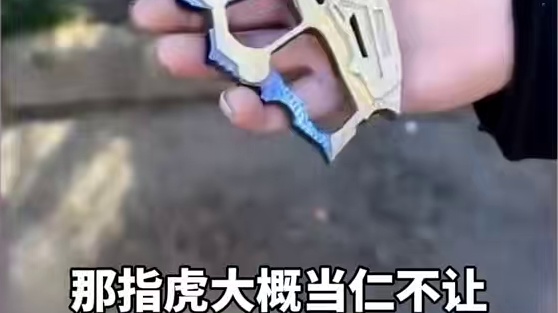 从世界大战到黑帮火并，指虎以暴力美学称霸街头，黑白两道通吃 如果说现实中哪种武器身上，“流氓气息”最