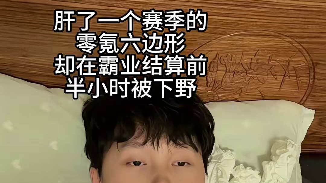 真实事件改编，当你肝了一个赛季，却在霸业结算前被下野 改编自