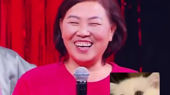 改道上春晚了，我说得没错吧，爱笑的女人运气果然不会差！​​​