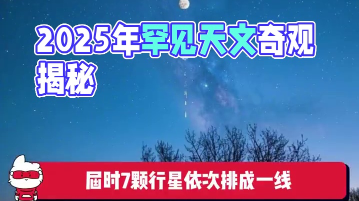 2025年是“穿越元年”？ #内容过于真实 #七星连珠 #2025年 #娱乐大赏 #万万没想到
