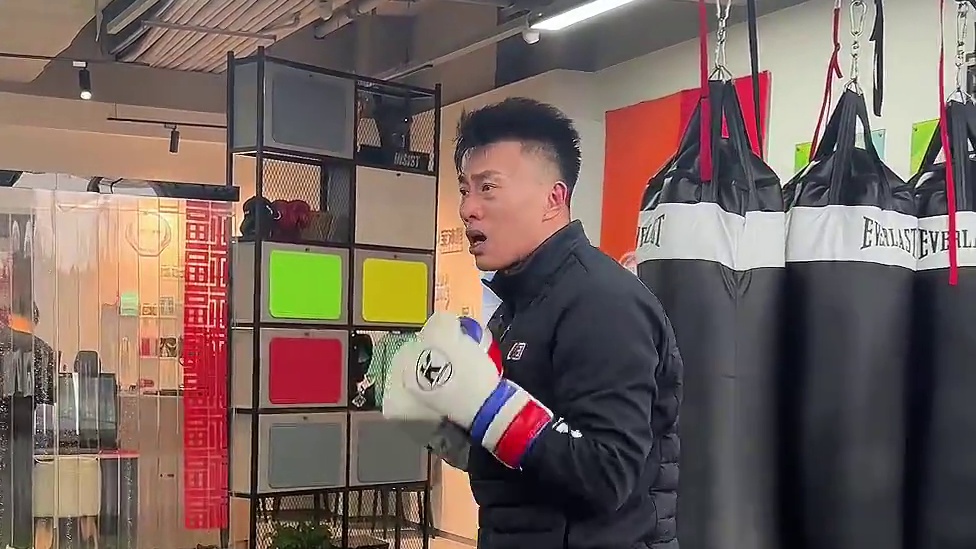 有人还没出拳就让人害怕，都是因为压迫性！ #拳击 #拳击 #零基础学格斗 #拳击训练 #拳击教学