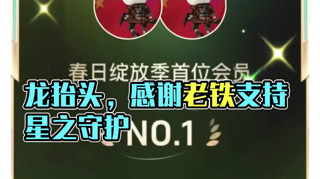 2025年3月1日二月初二龙抬头首个专属会员和星之守护感谢坦克世界老铁支持老铁大气