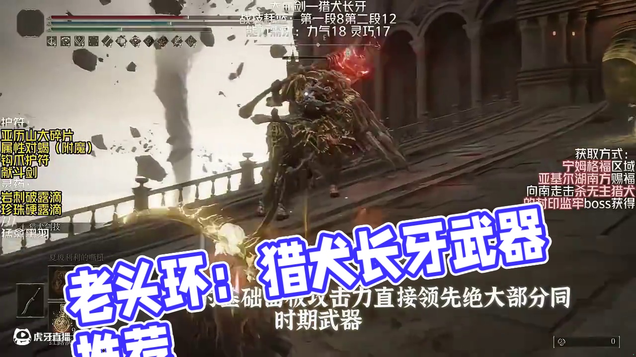 【艾尔登法环】老头环物理属性强力武器推荐 #steam游戏 #单机游戏 #游戏解说 #老头环 #游戏