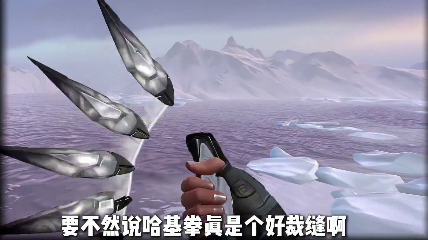 扇子切刀+拳刃持刀,噬影者簇刃虽然模型奇怪但用着还行。 #无畏契约