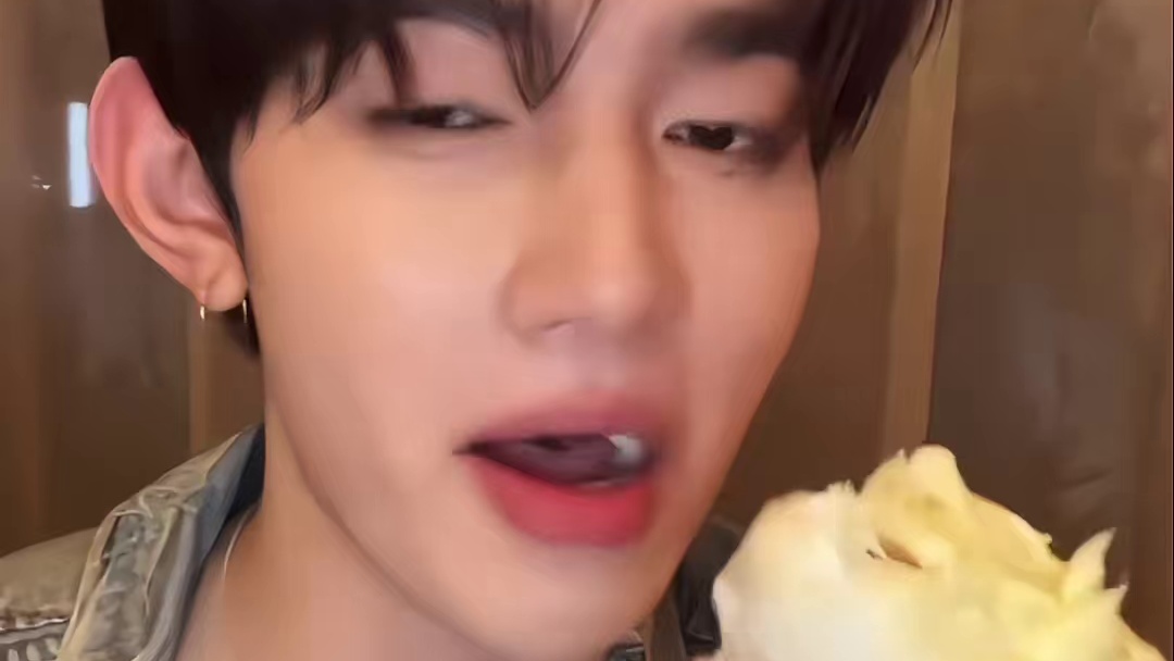 我们章昊对榴莲是真心的