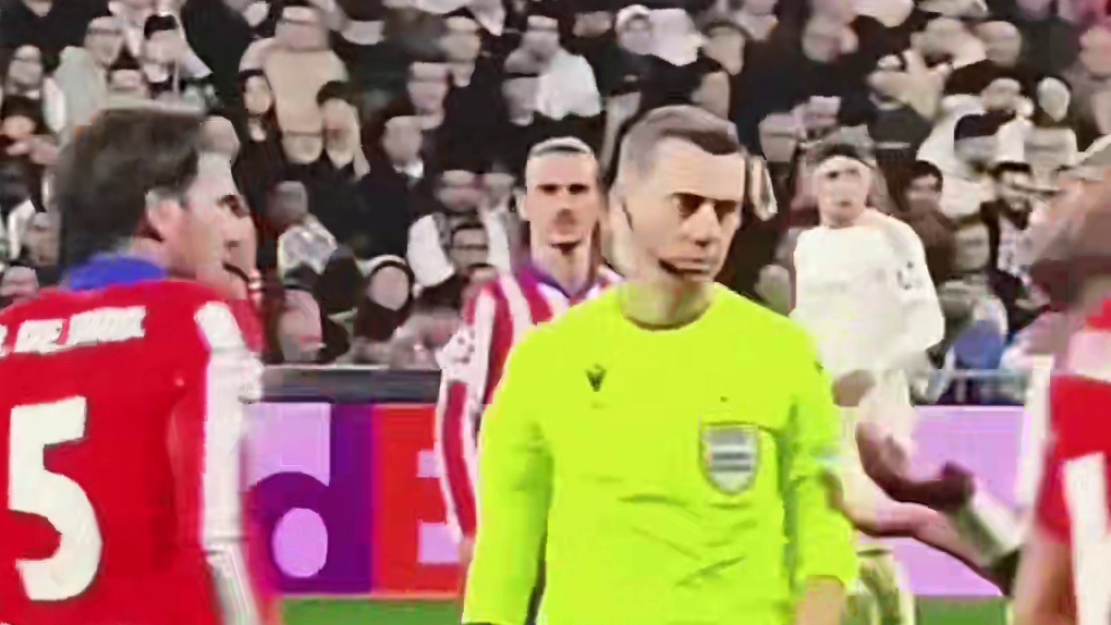 两个戏精上线，德保罗和威尼小七相互摊手