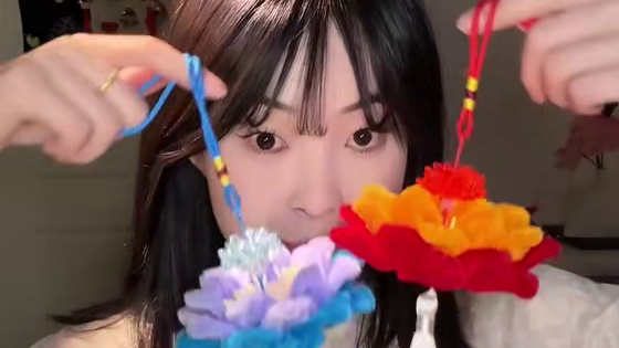 灵珠魔丸双色莲花太美啦！#扭扭棒的100种玩法 #哪吒 #手工diy