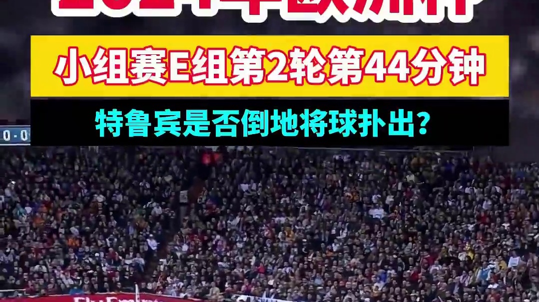 特鲁宾是否倒地将球扑出？