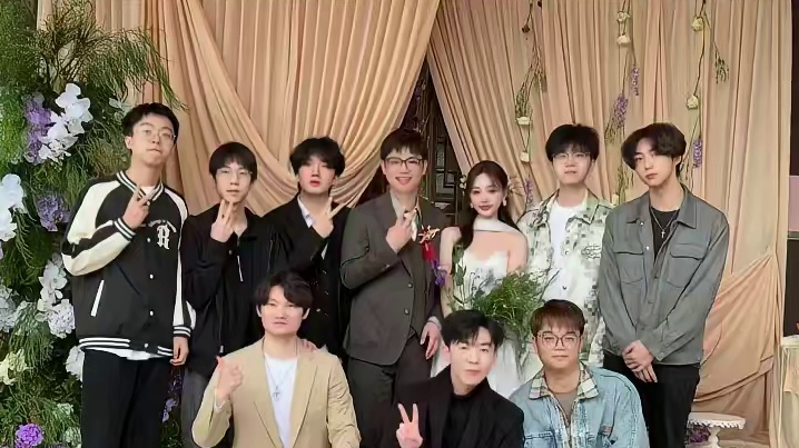 克烈捏蓝疯尤金参懒吃侠老板婚礼，七点被当日本人整#永劫无间 #克烈  #不会捏蓝 #疯尤金