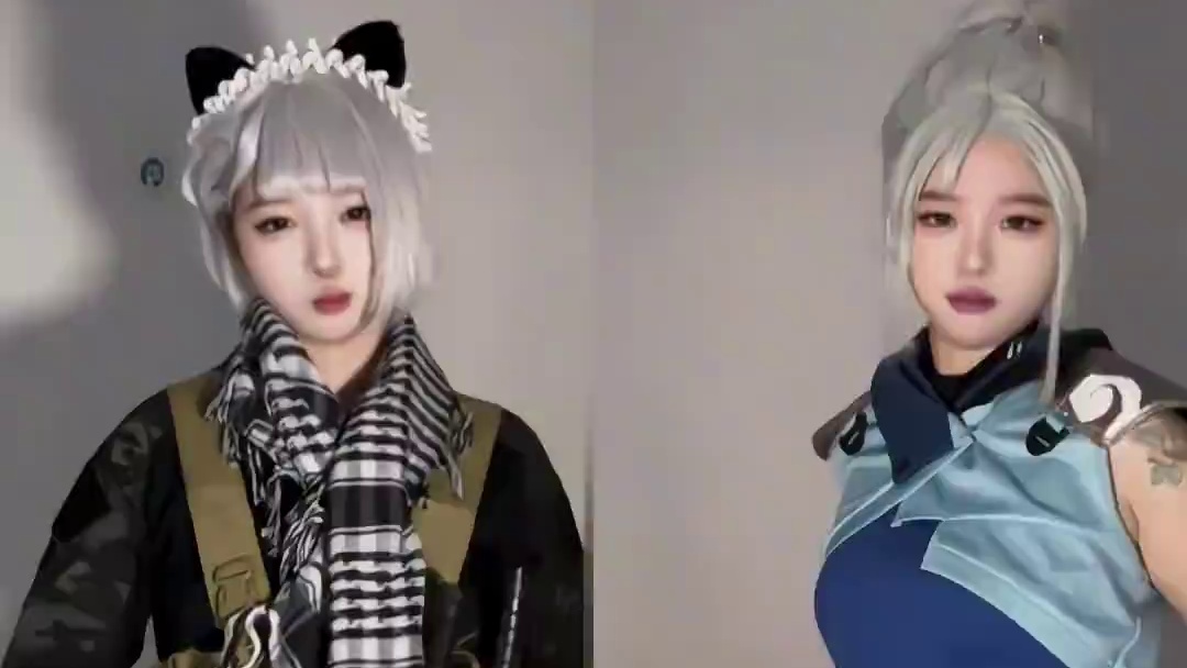 瓦学洲学 双倍观看体验✅#csgo #捷风cos #骇爪cos