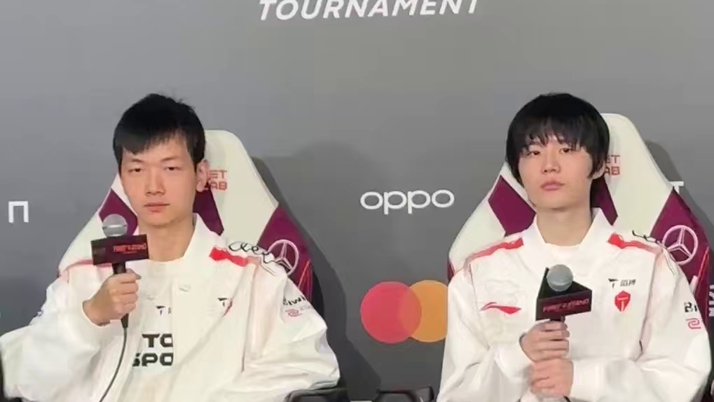 Crisp和Creme来参加赛后群访啦​​​