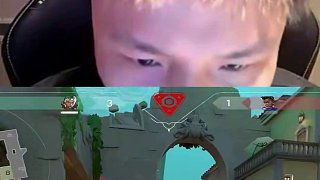 蛋排到smoggy被秒昏了