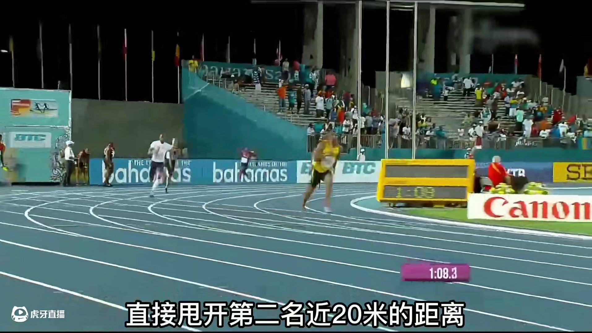 布雷克单核带队！接力赛爆甩亚军20米的距离 打破世界纪录！