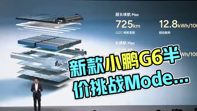 17.68万起！新款小鹏G6卷疯了！半价干翻Model Y 17.68万起！新款小鹏G6卷疯了！半价