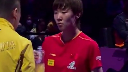 王曼昱3比0简彤娟#重庆冠军赛 #比赛现场 #国乒 #王曼昱 #王曼昱3比0简彤娟