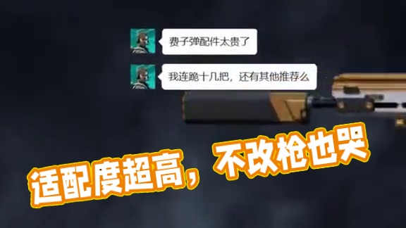 适配度超高的方案推荐，不会改枪的干员都哭了！
#三角洲行动#洲宝来整活