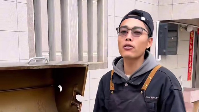 别墅老板安排烤全羊#上门烤全羊 #同城美食 #团建 #流动烤全羊