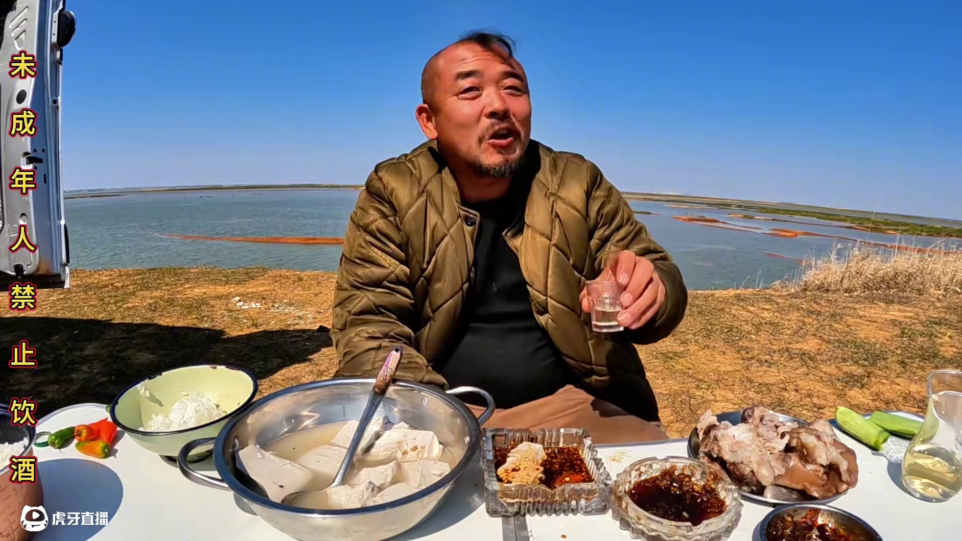 沙和尚在鄱阳湖，要是敢钓鱼，必须罚1000块#穷游