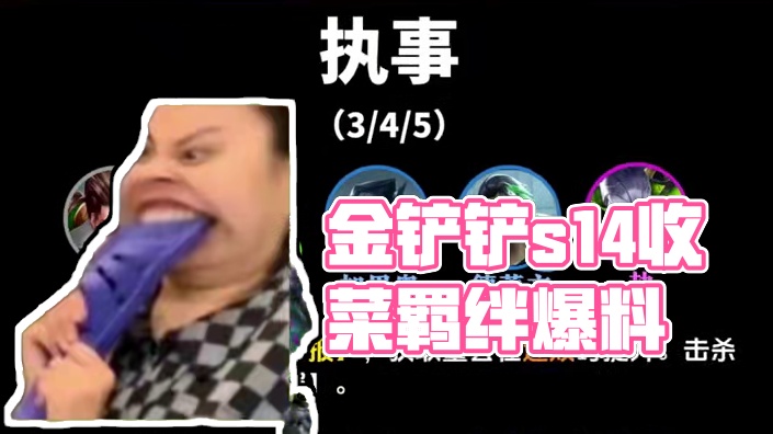 金铲铲s14收菜羁绊爆料 #游戏金铲铲之战 #赌狗 #游戏日常