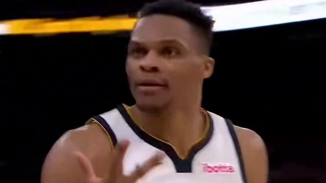 今天威少威武霸气