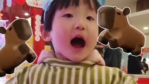 偶遇一个可爱的小朋友#迷你世界鬼畜动物#迷你世界九周年激励计划#迷你世界