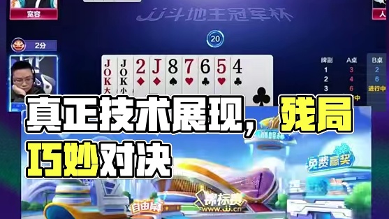 #jj斗地主 #斗地主残局 #斗地主的百种姿势 #是时候展现真正的技术了