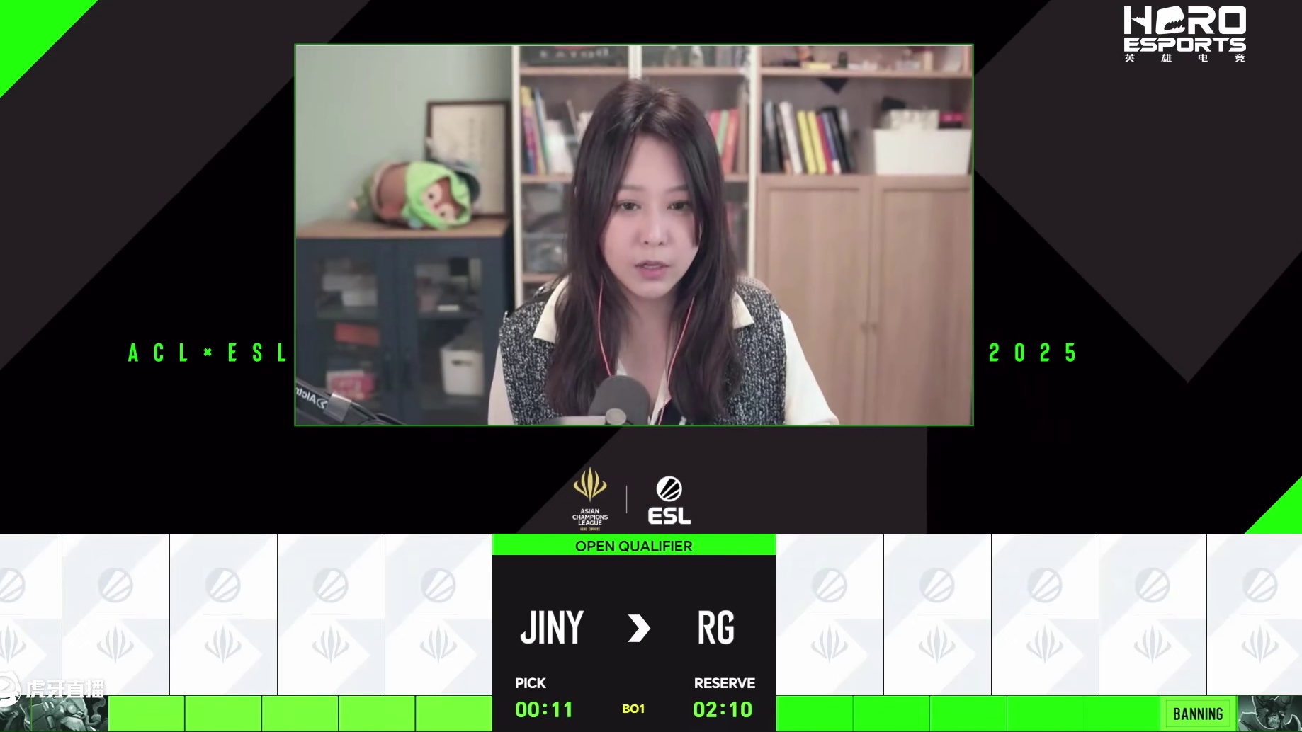 RG vs JINY 英雄亚冠联赛AECC线上海选赛第三周