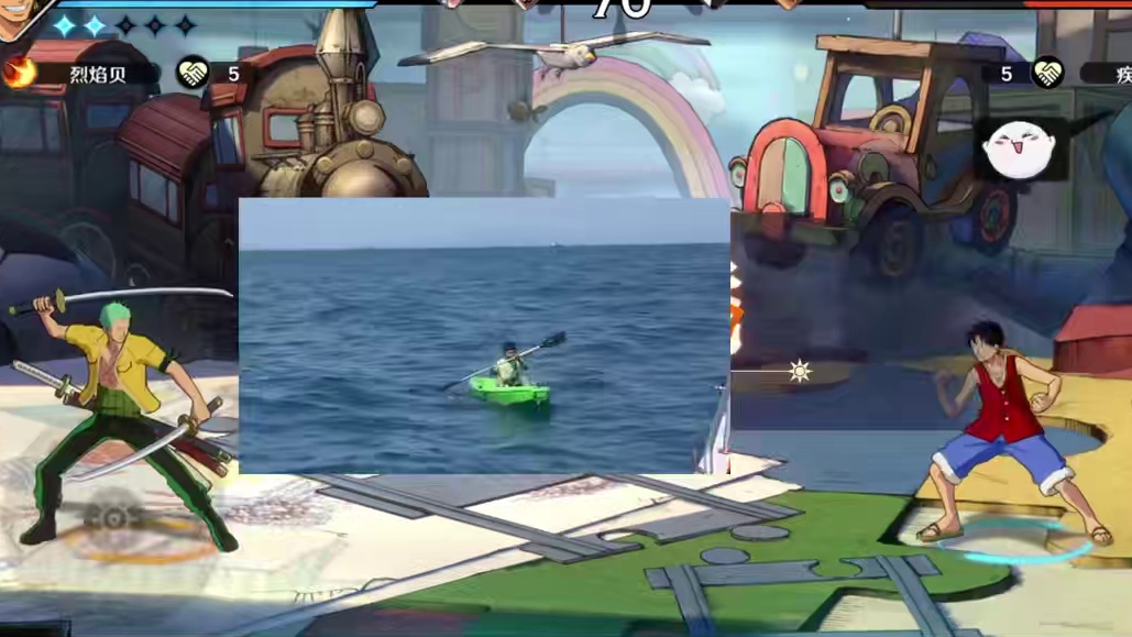 航海王壮志雄心 这才是真正的海贼王！路飞跟他比就像个新兵蛋子#航海王壮志雄心 #航海王壮志雄心创作者