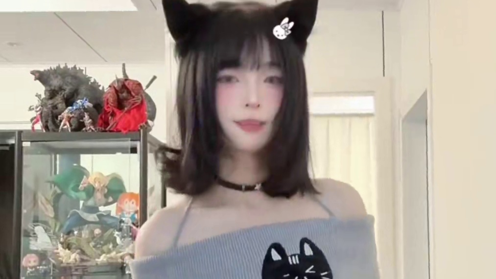 一次拥有双发型#甜妹