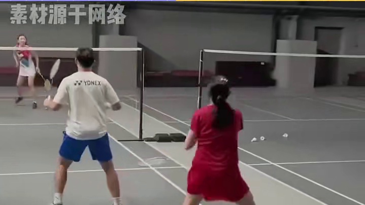 都给我去打羽毛球