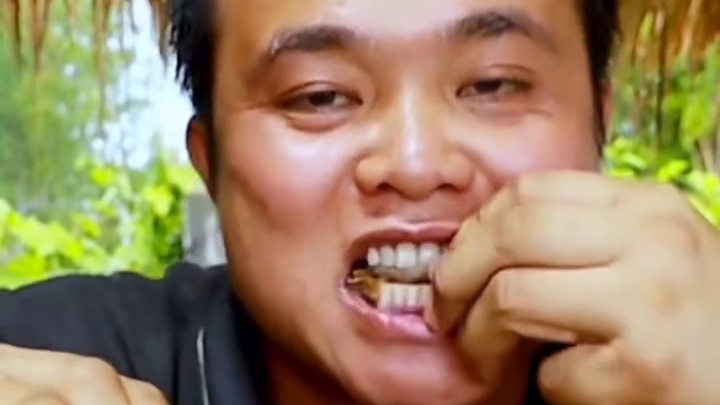 黄灯笼酱️脆皮烤田鼠 #泰国主播吃美食视频 #泰国有哪些神奇美食 #泰国生活 #泰国大叔#内容启发搜