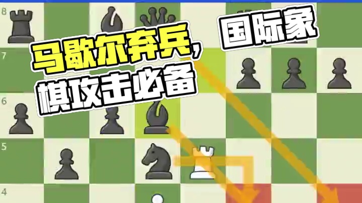 正宗：马歇尔弃兵变化 马歇尔弃兵是西班牙开局（Ruy Lopez）中最具攻击性的变例之一，由特级大师