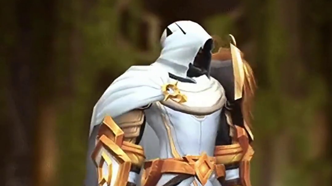 正式服黑白骑专场，骑士、DK 绝美幻化来袭，帅到出圈 #大神魔兽3月创作季 #网易大神 #魔兽幻化 