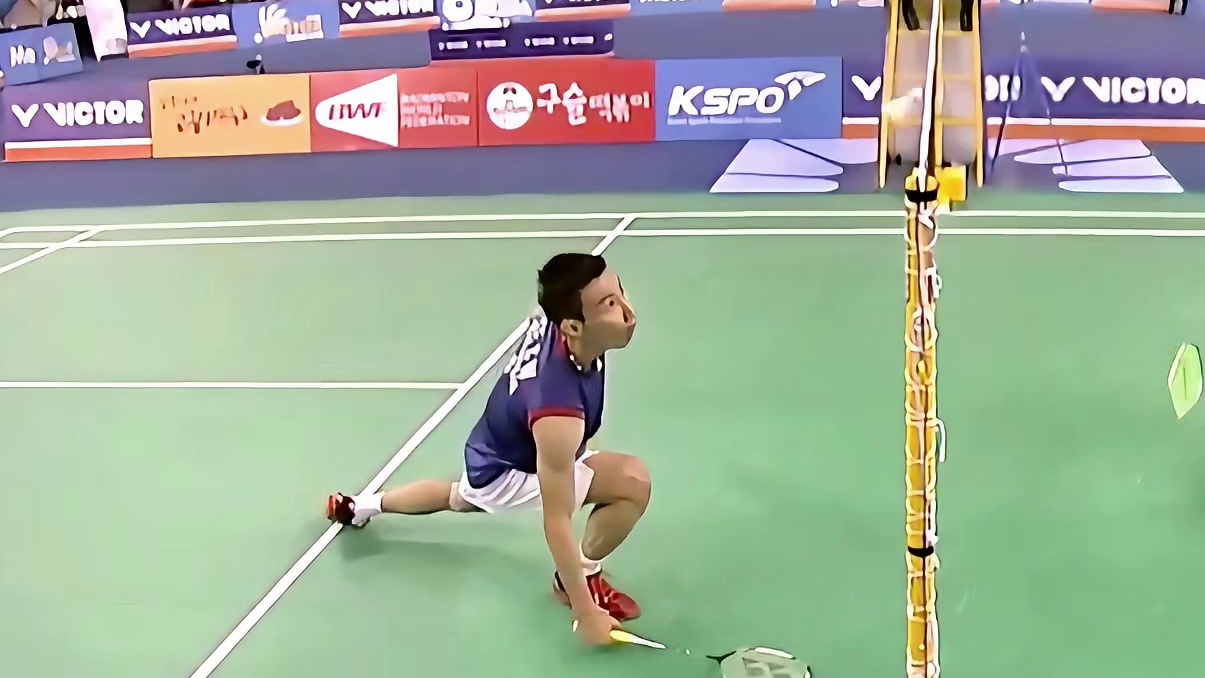 谌龙的闪电操作，当场打出李宗伟的痛苦面具