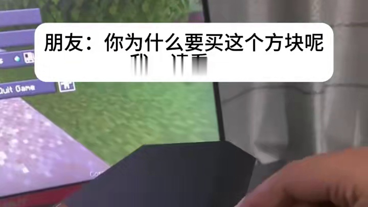 对不起了钱钱，我真的需要这个没用的东西~ #玩个很新的东西 #我的世界