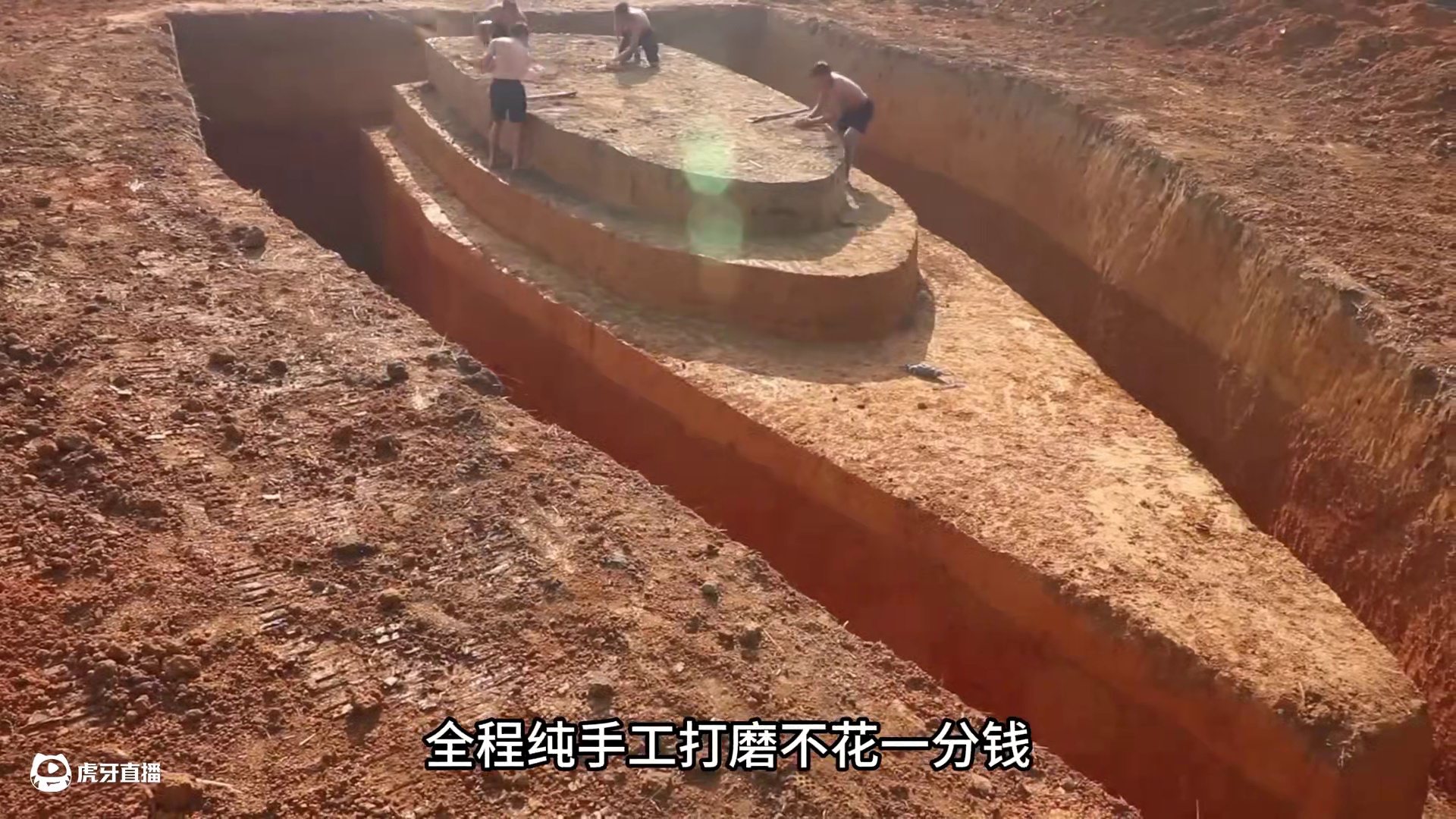 荒野建造，四名小伙不花一分钱，在野外打造游艇水屋。#荒野建造 #野外搭建